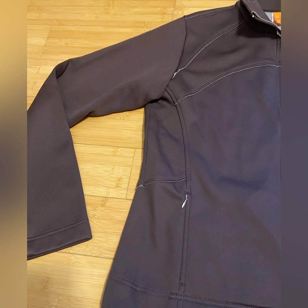 Lucy Full Zip Softshell Athletic Yoga Jacket Fleece Lined Woman’s Size L - Picture 3 of 11